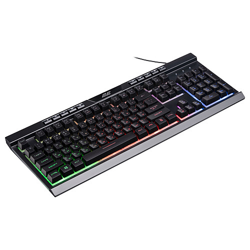 Клавиатура игровая проводная 2E Gaming KG300 LED USB Ukr Черный