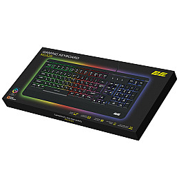 Провідна геймерська клавіатура 2E Gaming KG320 USB-A EN/UA/RU LED Чорний