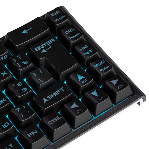 Клавіатура ігрова провідна 2E Gaming KG350 RGB USB Ukr Чорний