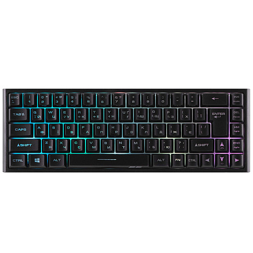 Беспроводная клавиатура 2E Gaming KG360 RGB 68key WL Ukr Черный