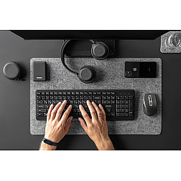 Клавіатура мембранна бездротова 2E KS220 WL EN/UK/RU чорна