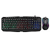 Комплект клавиатура и мышь UKC 9541 с RGB подсветкой USB Black