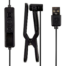 Автокликер USB с прищепкой Wuw LED Black (35311_3345798)