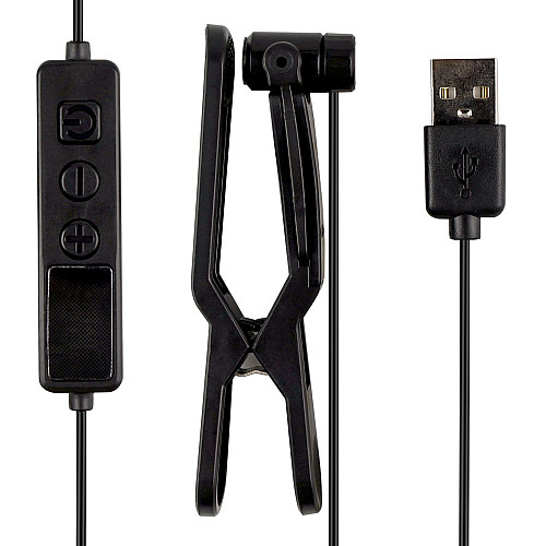 Автокликер USB с прищепкой Wuw LED Black (35311_3345798)