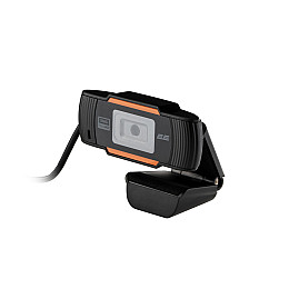 Веб-камера для комп'ютера з мікрофоном 2E FHD USB Чорний