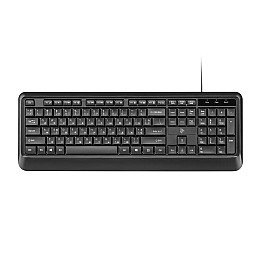 Клавіатура провідна 2E KS130 USB-A EN/UK/RU Чорний