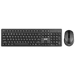 Бездротова клавіатура та миша 2E MK420 WL EN/UK/RU Чорний