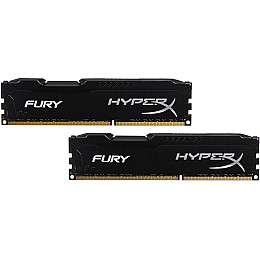 Память для настольних компьютеров HyperX 16 GB DDR3 1600 MHz FURY (HX316C10FK2/16)