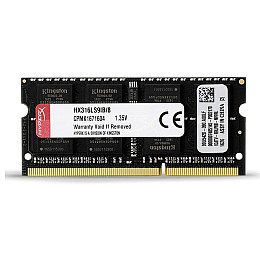 Пам'ять для ноутбука HyperX 8 ГБ SO-DIMM DDR3L 1600 МГц IMPACT (HX316LS9IB/8)