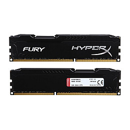 Память для настольних компютеров HyperX 16 GB DDR3 1866 MHz FURY (HX318C10FBK2/16)