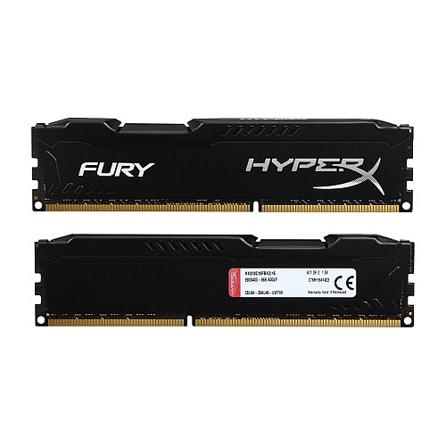 Память для настольних компютеров HyperX 16 GB DDR3 1866 MHz FURY (HX318C10FBK2/16)
