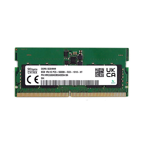 Пам'ять для ноутбука SK hynix 8GB SO-DIMM DDR5 5600Mhz (HMCG66AGBSA095N)