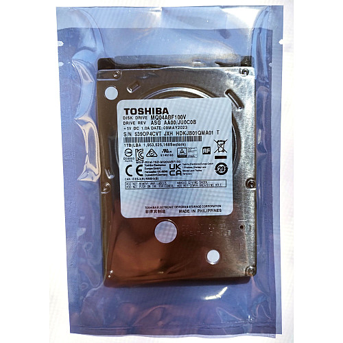 Жесткий диск для ноутбука TOSHIBA 2.5" 1TB/1000Mb 5400rpm SATAIII 6 Gbit/s 128mb (MQ04ABF100)