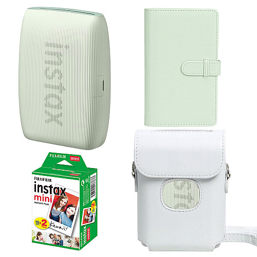 Подарочный набор фотопринтер Fujifilm Instax Mini Link 3/Фотобумага 20 шт/Чехол/Фотоальбом на 108 фото 2433053454