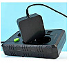 Удлинитель мережевий UA Power 4 м 4 розетки 3 USB F15U Чорний