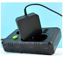 Удлинитель сетевой UA Power 4 м 4 розетки 3 USB F15U Черный