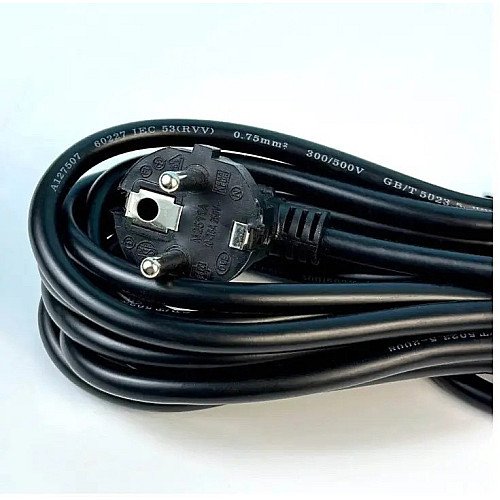 Удлинитель мережевий UA Power 4 м 4 розетки 3 USB F15U Чорний