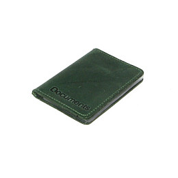 Документица DNK Leather DNK mini doc file H col.C Зеленый