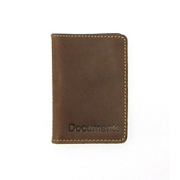 Документица DNK Leather DNK mini doc file H col.G Коричневый