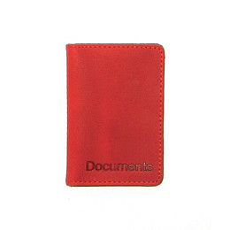 Документица DNK Leather DNK mini doc file H col.H Красный