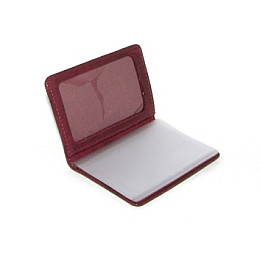 Документница DNK Leather DNK mini doc file H col.L Бордовый