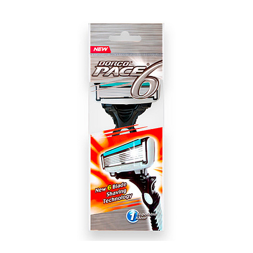 Бритва одноразовая Dorco Pace 6 - 1 шт (3015)