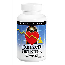 Поликозанол Комплекс для Снижения Холестерина Policosanol Complex Source Naturals 60 таблеток