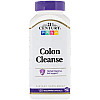 Очищення Кишечника, Colon cleanse, 21st Century, 120 вегетаріанських капсул
