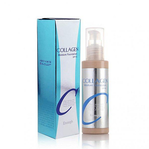 Увлажнюючий тональний крем з колагеном Enough Collagen Moisture Foundation 100 мл 23 тон 8809280062386