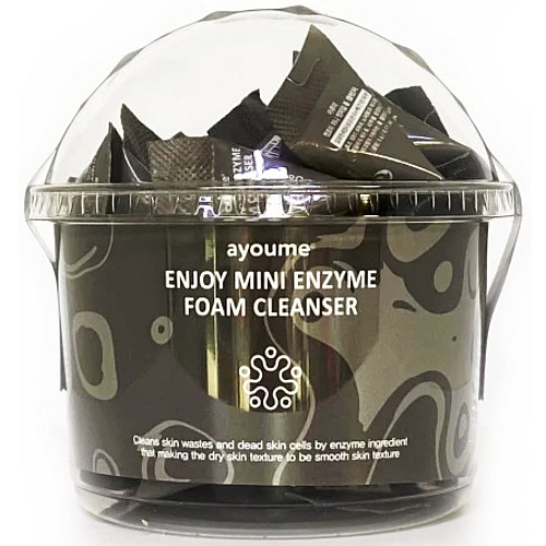 Набір ензимних пінок для вмивання Ayoume Enjoy Mini Enzyme Foam Cleanser 3 г * 30 шт (8809534253287)
