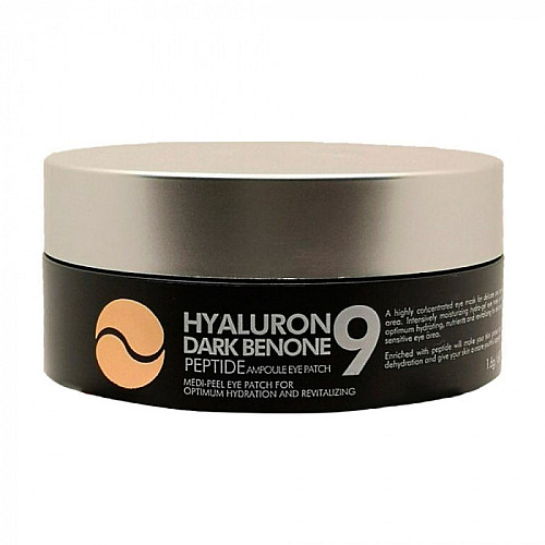 Гидрогелевые патчи под глаза с пептидами Medi-Peel Hyaluron Dark Benone Peptide 9 Ampoule Eye Patch 60 шт (8809409343655)