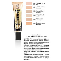Тональний крем TF Glow Triumph Foundation CTW22 201