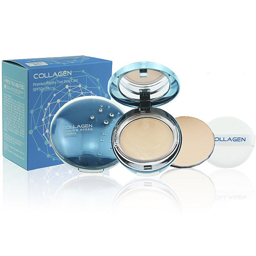 Пудра Enough Collagen Premium Hydro Two Way Cake 13