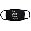 Маска Eat Sleep Anime Repeat Bioworld