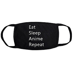 Маска Eat Sleep Anime Repeat Bioworld