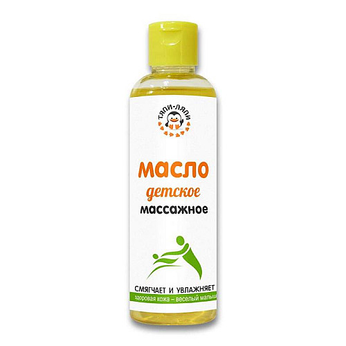 Масло дитяче косметичне ТЯПІ-ЛЯПІ для масажу 200 мл Тяпі-Ляпі