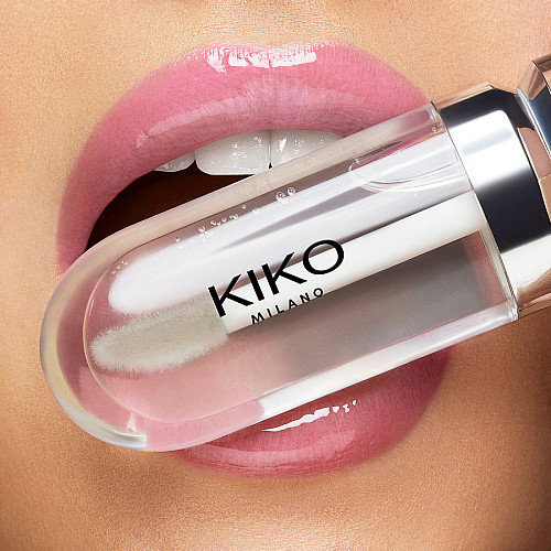 Блиск для губ Kiko Milano 3D Hydra Lipgloss 01 Прозорий