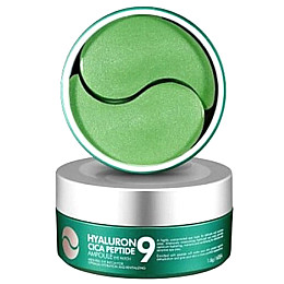 Успокійливі гідрогелеві патчі з пептидами MEDI-PEEL Hyaluron Cica Peptide 9 Ampule Eye Patch 60 шт (8809409343648)