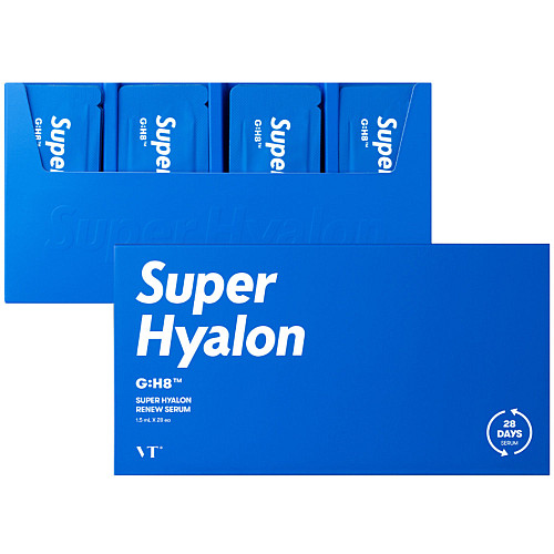Набір зволожуючих сироваток для обличчя VT Cosmetics Super Hyalon Renew Serum 28*1,5 мл (8809695671074)