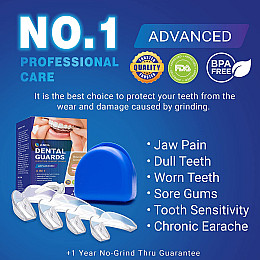 Капа зубная Annek набор 4 шт для лечение бруксизма 