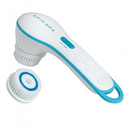 Щітка масажна для очищення обличчя та тіла Magic Spin Spa Face Body White Original (pst01387)