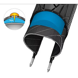 Покрышка для инвалидной коляски 25x540 мм SCHWALBE Marathon Plus Evolution 67EPI Черный (S24167MPEVOL)