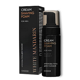 Натуральная пена для бритья Antistress White Mandarin 160 мл