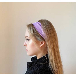 Пов'язка на голову TELOS Сиренева 1 шт (пов-2115)