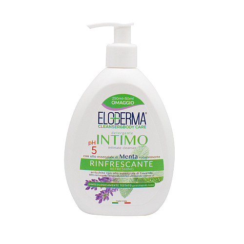 Крем-мыло для интимной гигиены Eloderma Refreshing 300 мл