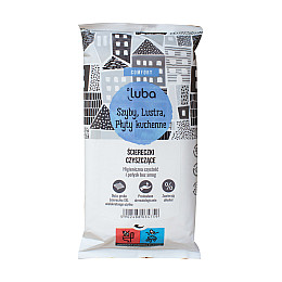 Влажные салфетки Luba Comfort для чистки стеклянных и зеркальных поверхностей 32 шт