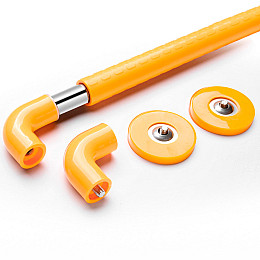 Поручень для інвалідів прямий Lesko STWU-048 50 см (10980-61305)