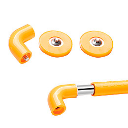 Поручень для інвалідів прямий Lesko STWU-048 30 см (10980-61304)