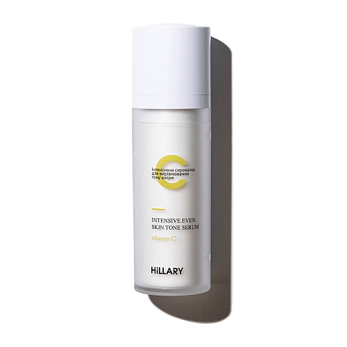 Інтенсивна сироватка для вирівнювання тону шкіри з вітаміном С Vitamin C Intensive Even Skin Tone Serum Hillary 30 мл