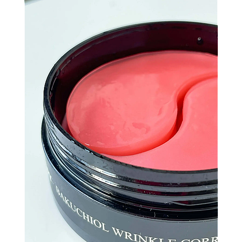 Разглаживающие патчи с биоретинолом Bacuchiol Wrinkle Correcting & Eye Lift Patches Hillary 60 шт 90 г